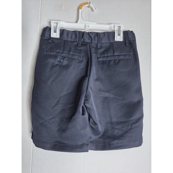 A+ By SAI Navy Blue Adjustable School Shorts Youth Boys Size 8 (25x6.5) - Picture 6 of 8